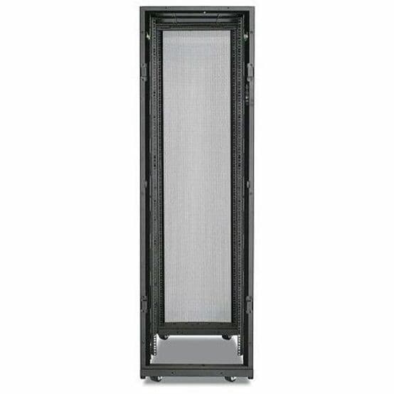 Schneider Electric NetShelter SX 42U Floor Standing Rack Cabinet - 482.60 mm Rack Width - Black - TAA Compliant