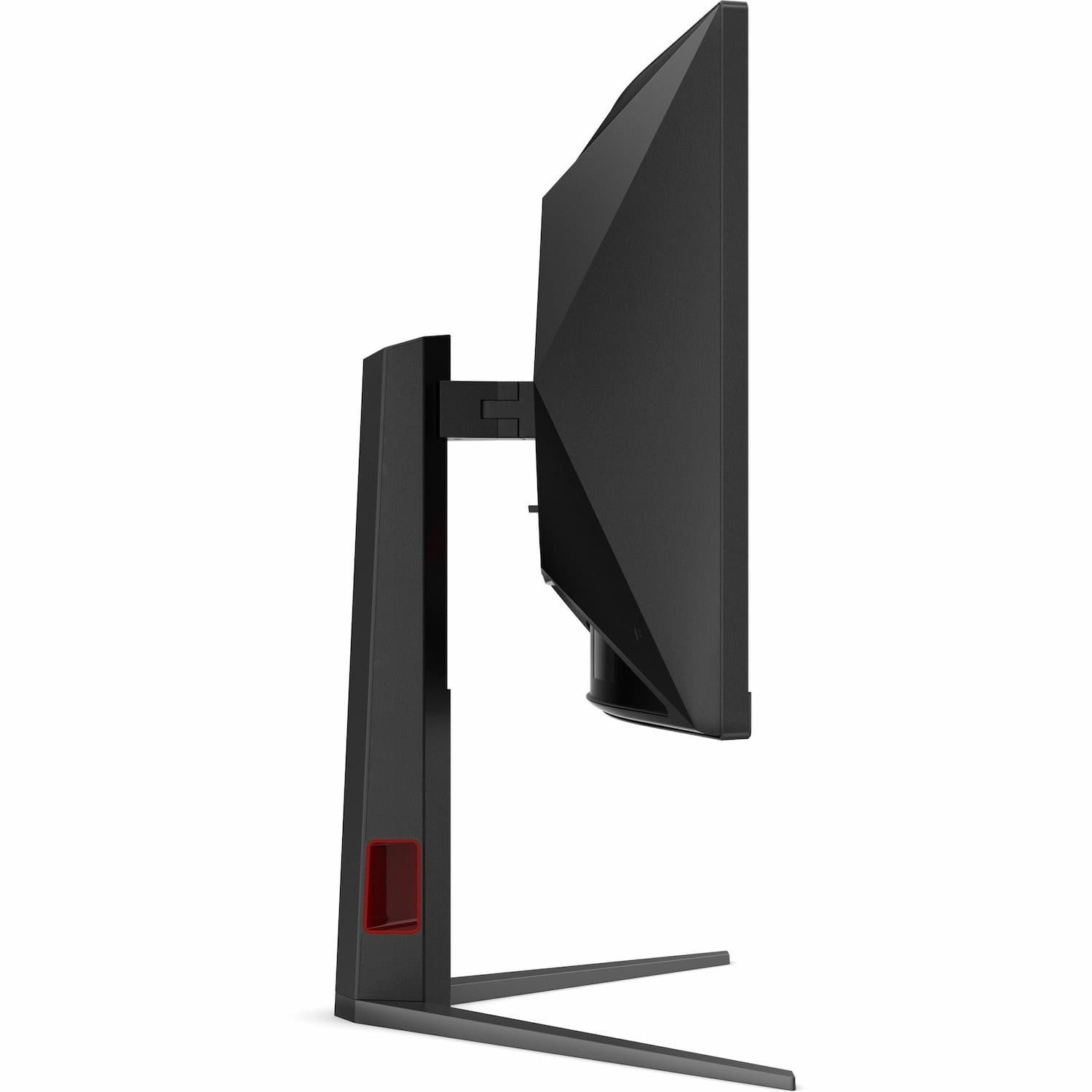 AOC CU34G4 34" Class UW-QHD Curved Screen Gaming LED Monitor - 21:9 - Black, Red