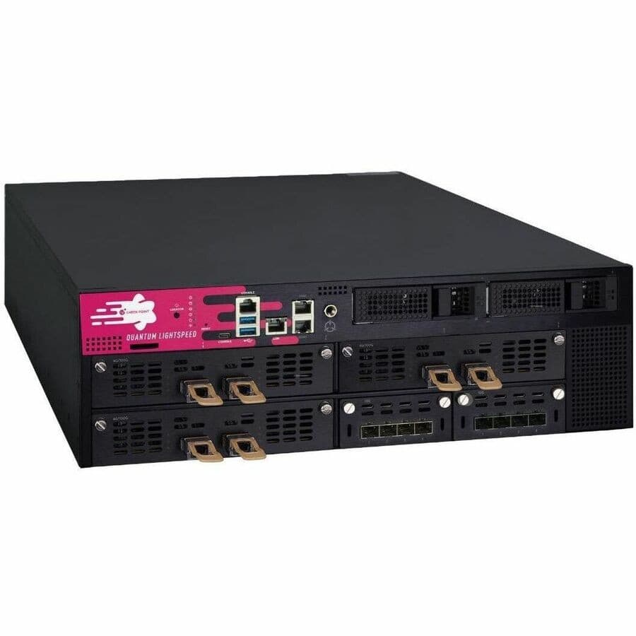 Check Point Lightspeed QLS650 Network Security/Firewall Appliance - 1 Year 5 virtual system (VS) licenses