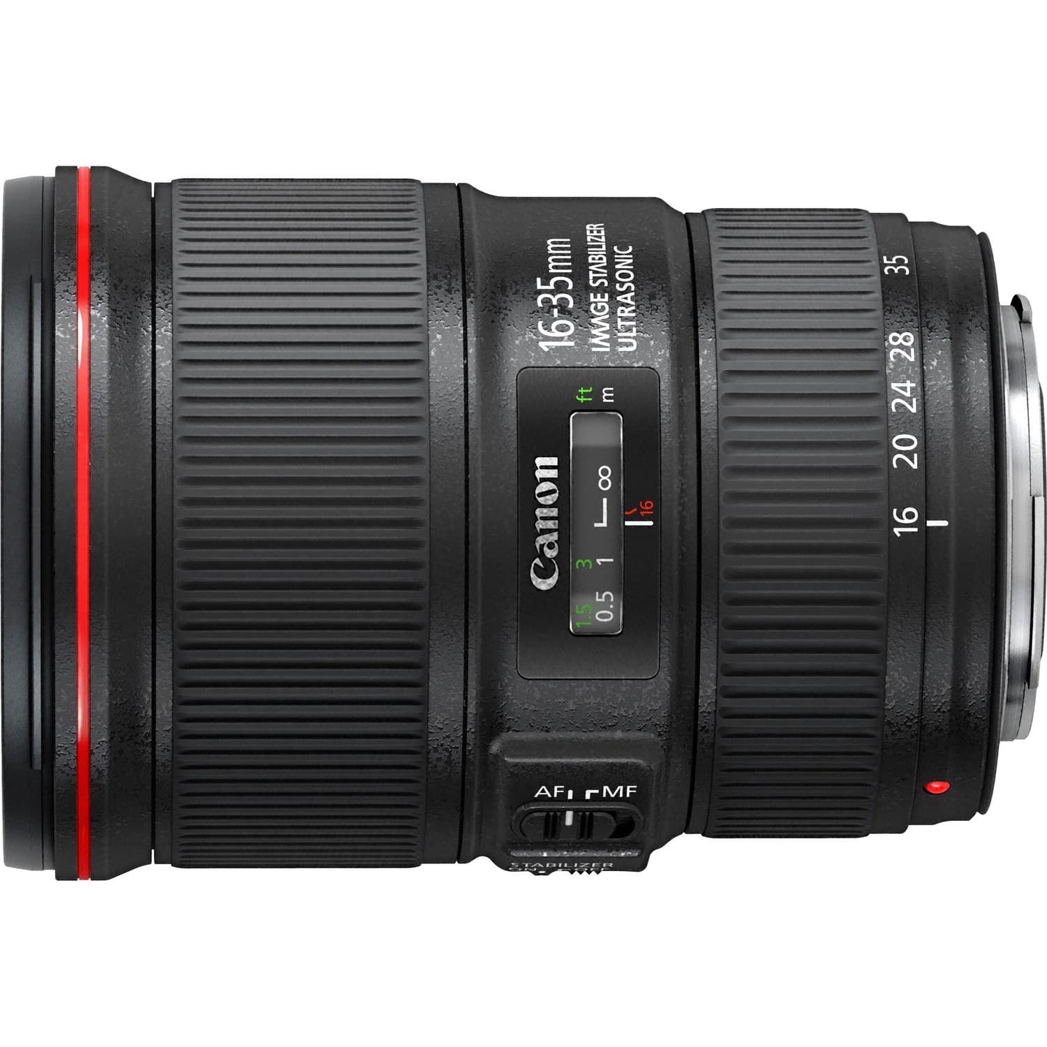 Canon - 16 mm to 35 mmf/4 - Ultra Wide Angle Zoom Lens for Canon EF