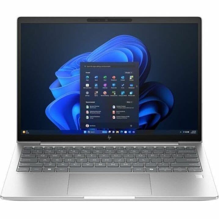 HP EliteBook 6 G1i 13.3" Notebook - WUXGA - 60 Hz - Intel Core Ultra 7 255U - 16 GB - 512 GB SSD - Pike Silver Aluminum