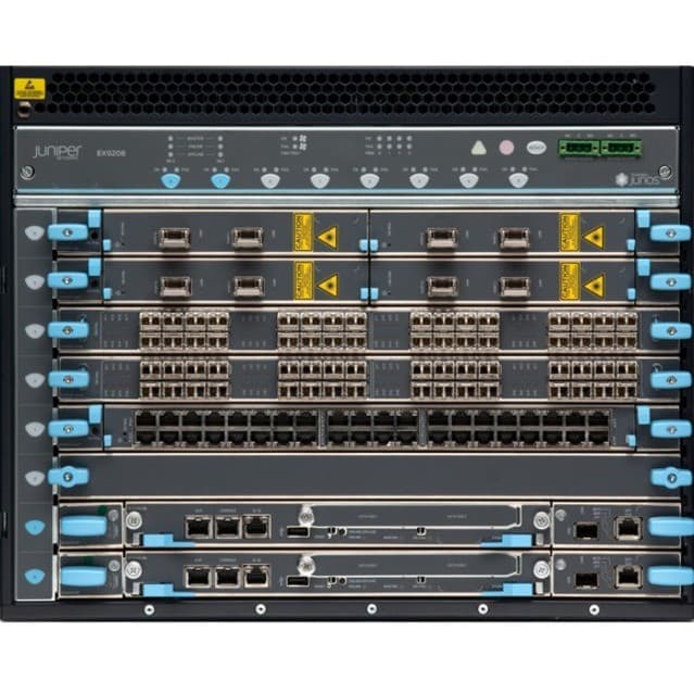 Juniper EX9200 EX9208 Manageable Switch Chassis - Ethernet - 100Base-X - TAA Compliant