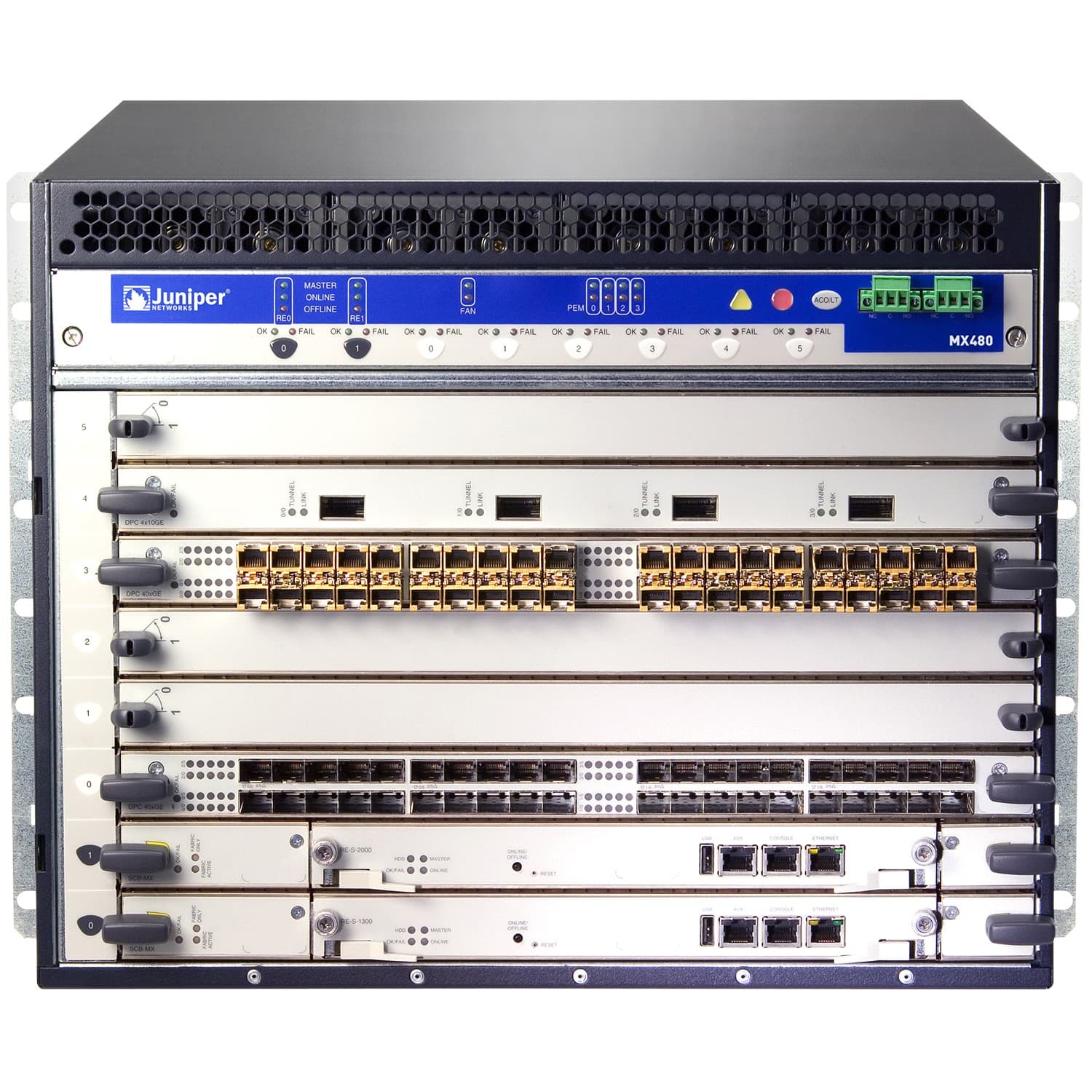 Juniper MX MX480 Router Chassis