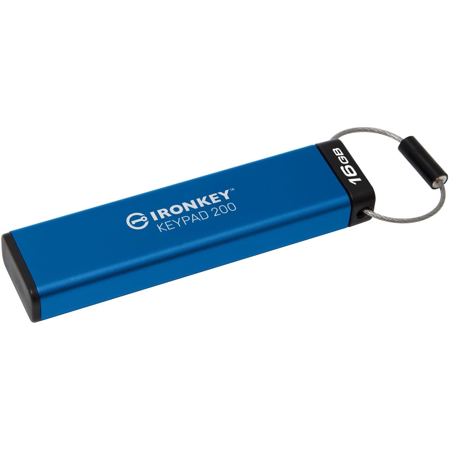 IronKey Keypad 200 IKKP200 16 GB USB 3.2 (Gen 1) Type A Flash Drive - XTS-AES