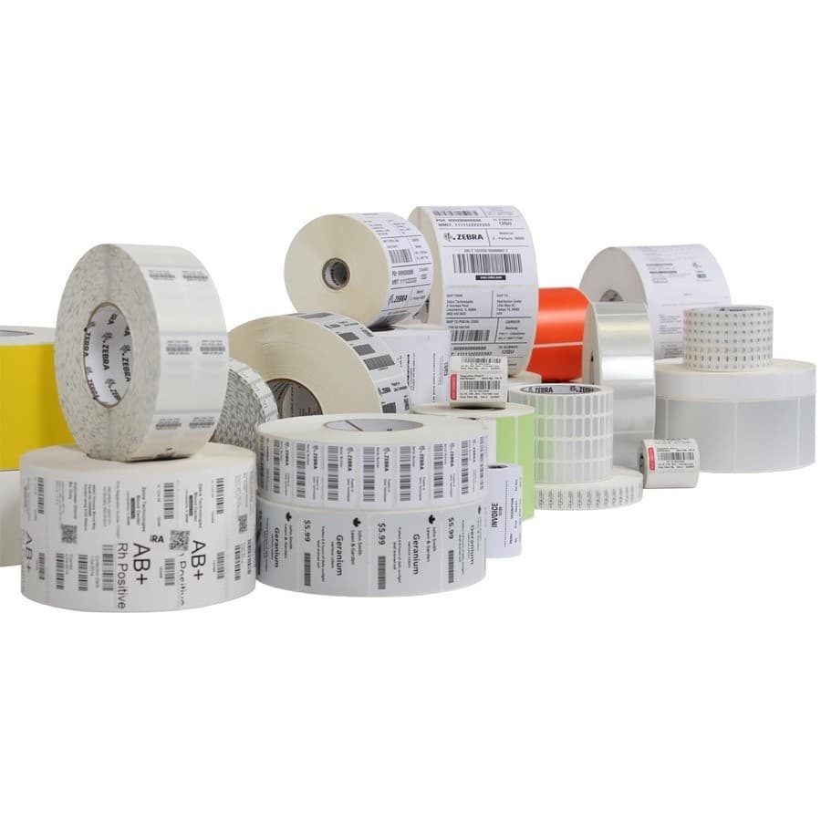 Zebra Thermal Transfer Ribbon - Black - 6 / Box