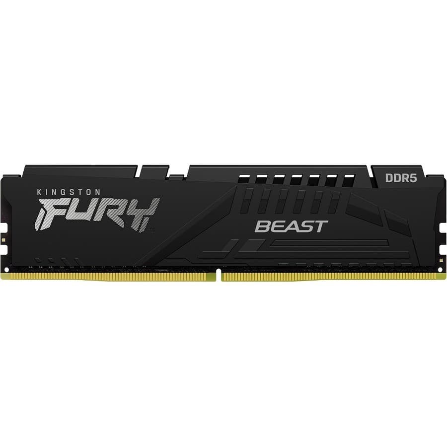 Kingston FURY Beast RAM Module for Computer, Motherboard - 8 GB (1 x 8GB) - DDR5-5600/PC5-44800 DDR5 SDRAM - 5600 MHz Single-rank Memory - CL36 - 1.25 V