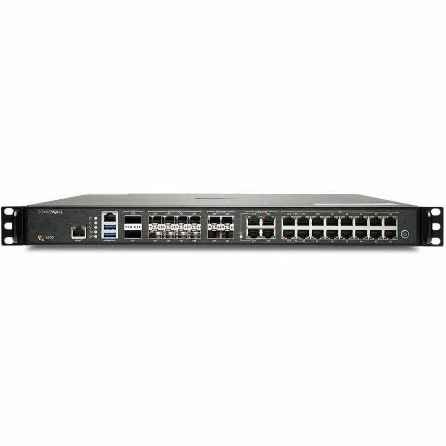 SonicWall NSa 6700 Network Security/Firewall Appliance - 1 Year Advanced Protection Service Suite (APSS)