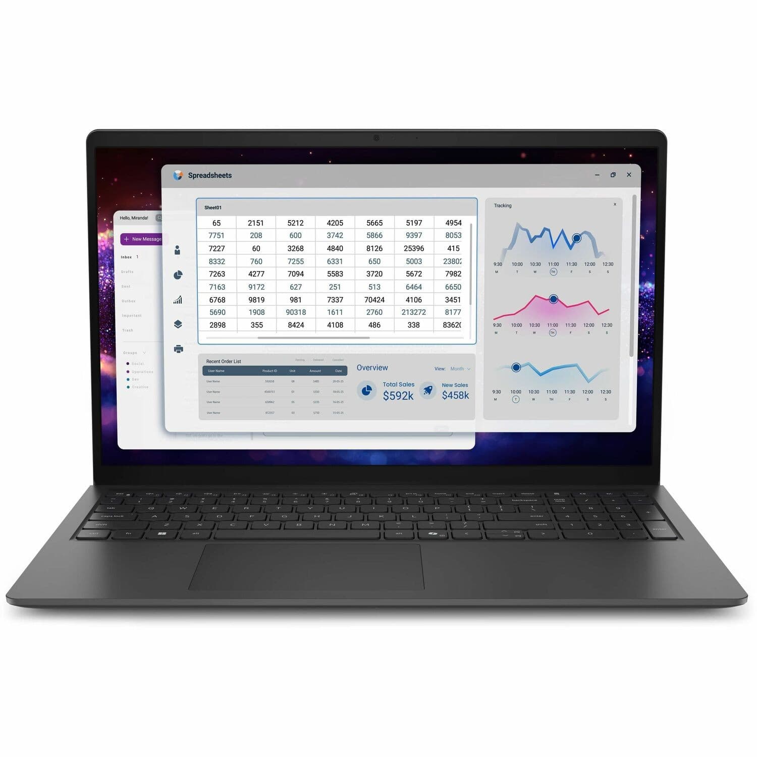 Dell Pro 15 Essential PV15260 15.6" Notebook - Full HD - 60 Hz - Intel Core Ultra 5 Series 2 235U - 16 GB - 512 GB SSD - English Keyboard - Carbon Black