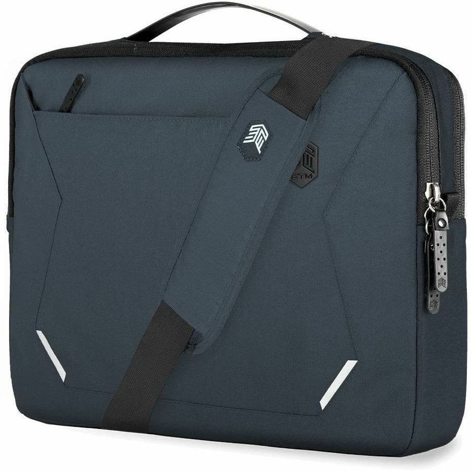 STM Goods Myth Carrying Case (Briefcase) for 33 cm (13") to 35.6 cm (14") Apple MacBook Pro - Midnight Blue