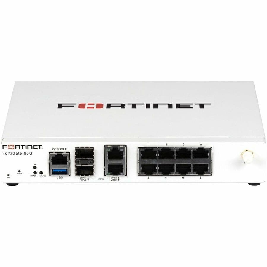 Fortinet FortiGate FG-90G Network Security/Firewall Appliance - 5 Year FortiCare Premium and FortiGuard Unified Threat Protection (UTP)