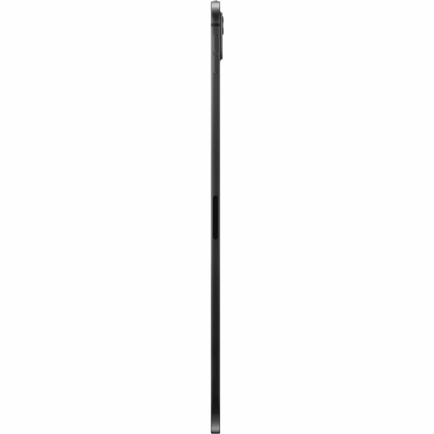 Apple iPad Pro (8th Generation) A3358 Tablet - 11" - 12 GB - 256 GB Storage - iPadOS 26 - 5G - Space Black