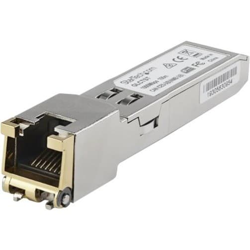 StarTech.com SFP (mini-GBIC) - 1 x RJ-45 1000Base-T LAN - 1 Each