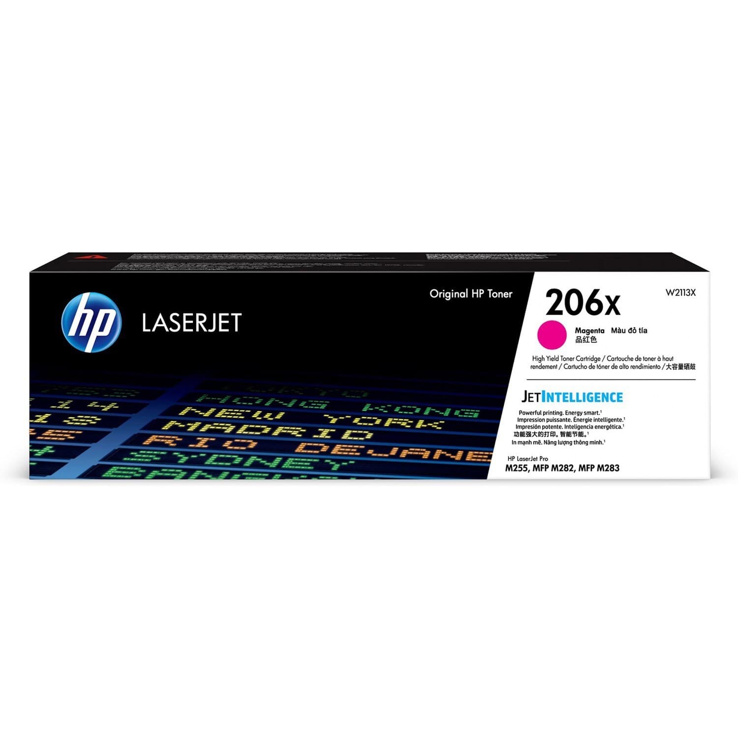 HP 206X Original High Yield Laser Toner Cartridge - Magenta Pack