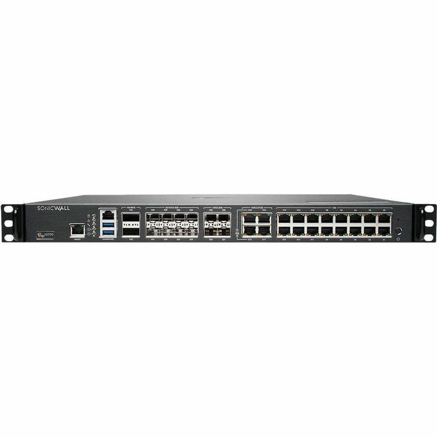 SonicWall NSsp 10700 Network Security/Firewall Appliance - 1 Year Total Secure Advanced Edition