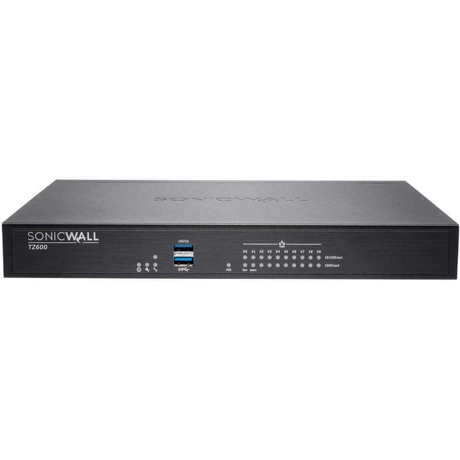 SonicWall TZ600P Network Security/Firewall Appliance Support/Service - TAA Compliant