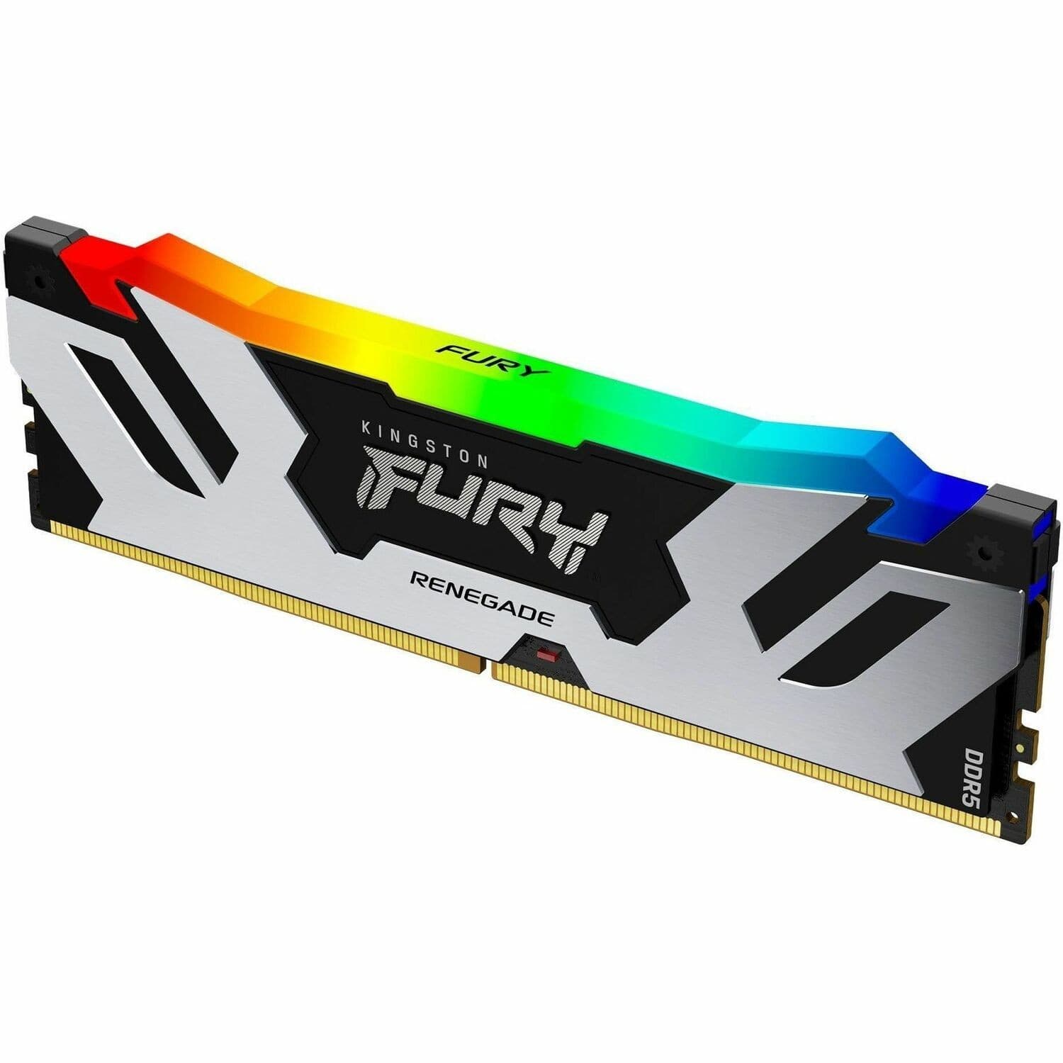 Kingston FURY Renegade RAM Module - 24 GB - RGB - DDR5-8000/PC5-64000 DDR5 SDRAM - 8000 MHz Single-rank Memory - CL38 - 1.40 V