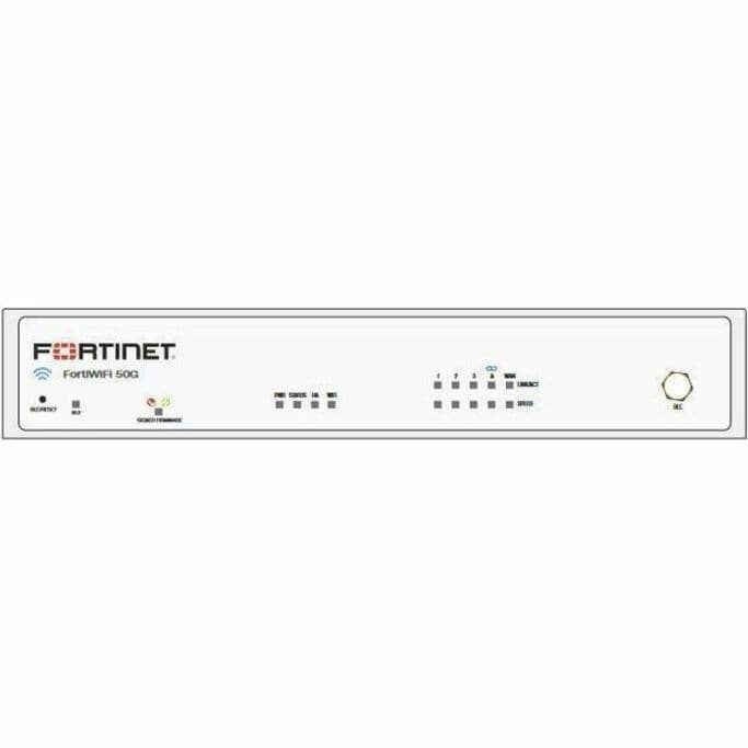 Fortinet FortiWifi FWF-50G-SFP Network Security/Firewall Appliance - 1 Year FORTICARE PREMIUM AND FORTIGUARD UT