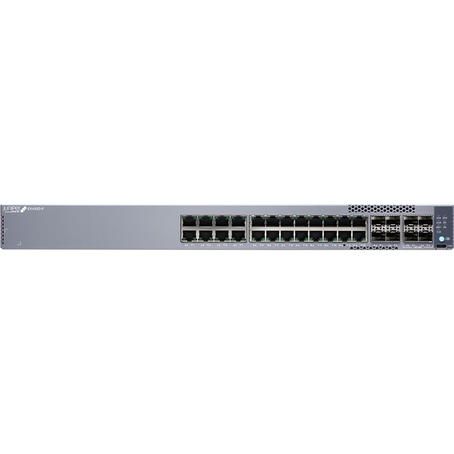 Juniper EX4100-F EX4100-F-24T 24 Ports Manageable Ethernet Switch - Gigabit Ethernet, 10 Gigabit Ethernet - 10/100/1000Base-T, 10GBase-X - TAA Compliant