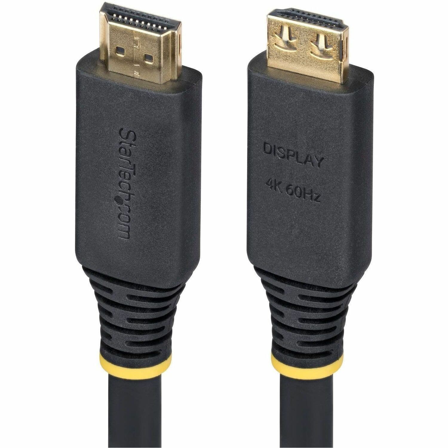 StarTech.com 10m (33ft) Active High Speed HDMI Cable with Gripping Connectors, 4K 60Hz/1440p 144Hz, 18Gbps, HDMI Cord, TPE Jacket