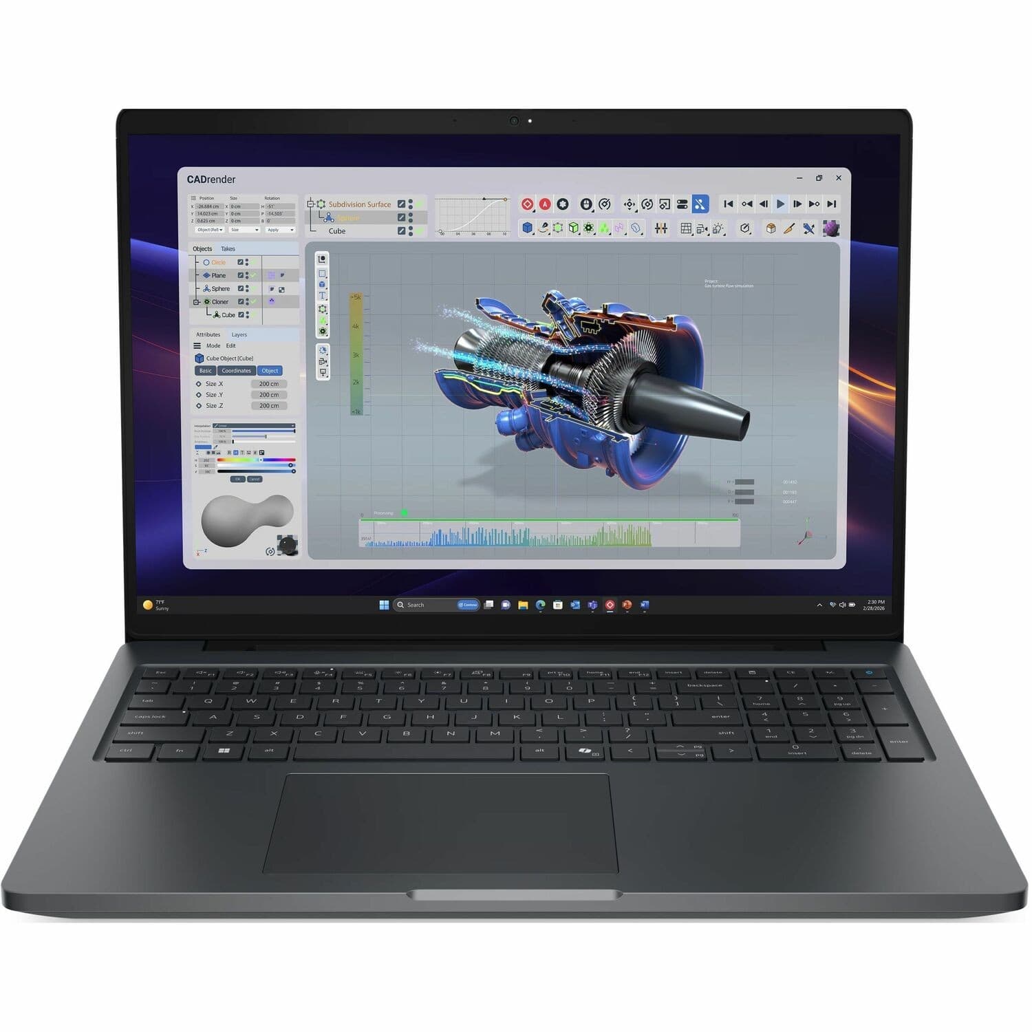 Dell Pro Precision 5 PW516261 16" Copilot+ PC Mobile Workstation - Full HD Plus - 60 Hz - Intel Core Ultra 7 Series 3 366H - vPro Technology - 32 GB - 1 TB SSD - English (US) Keyboard