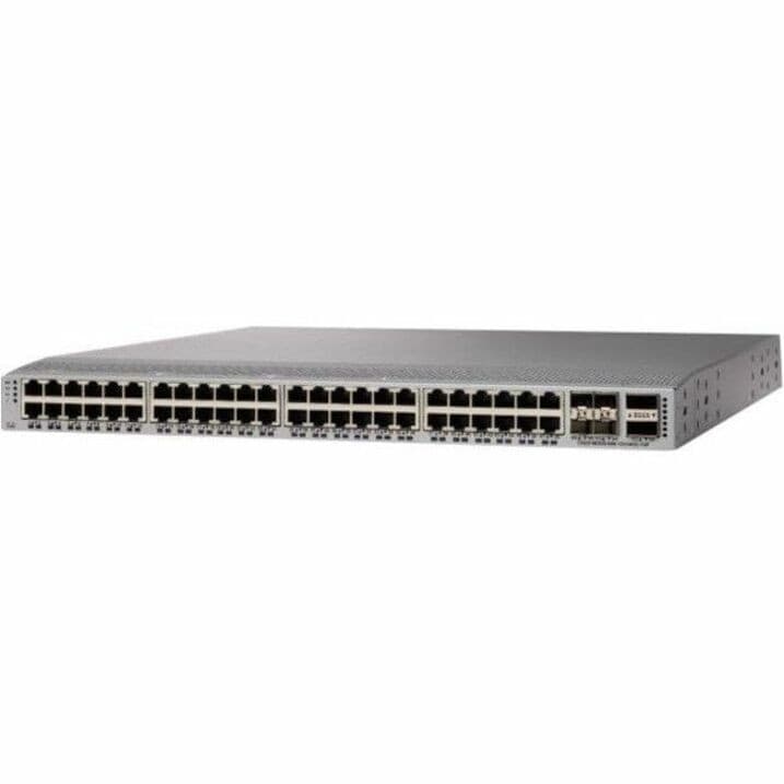 Cisco Nexus 9200 92348GC-X 54 Ports Manageable Ethernet Switch - Gigabit Ethernet, 25 Gigabit Ethernet, 100 Gigabit Ethernet - 10/100/1000Base-T, 25GBase-X, 100GBase-X - Refurbished