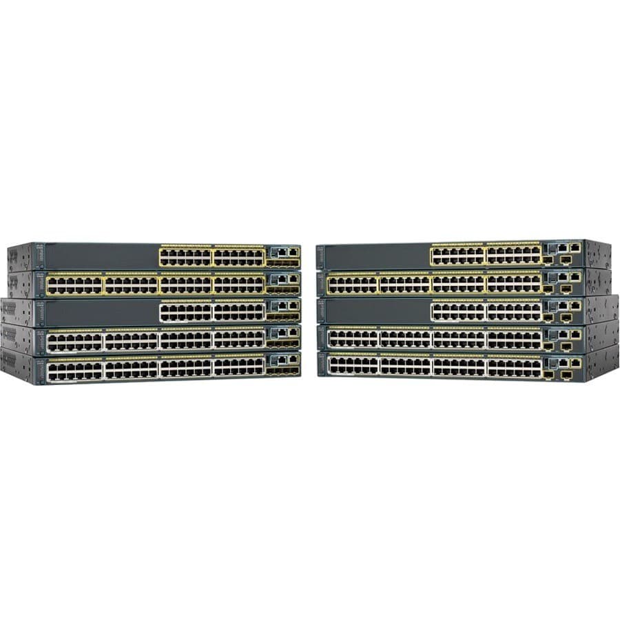 Cisco Catalyst 2960 WS-C2960S-24PD-L 24 Ports Manageable Ethernet Switch - Gigabit Ethernet - 10/100/1000Base-T