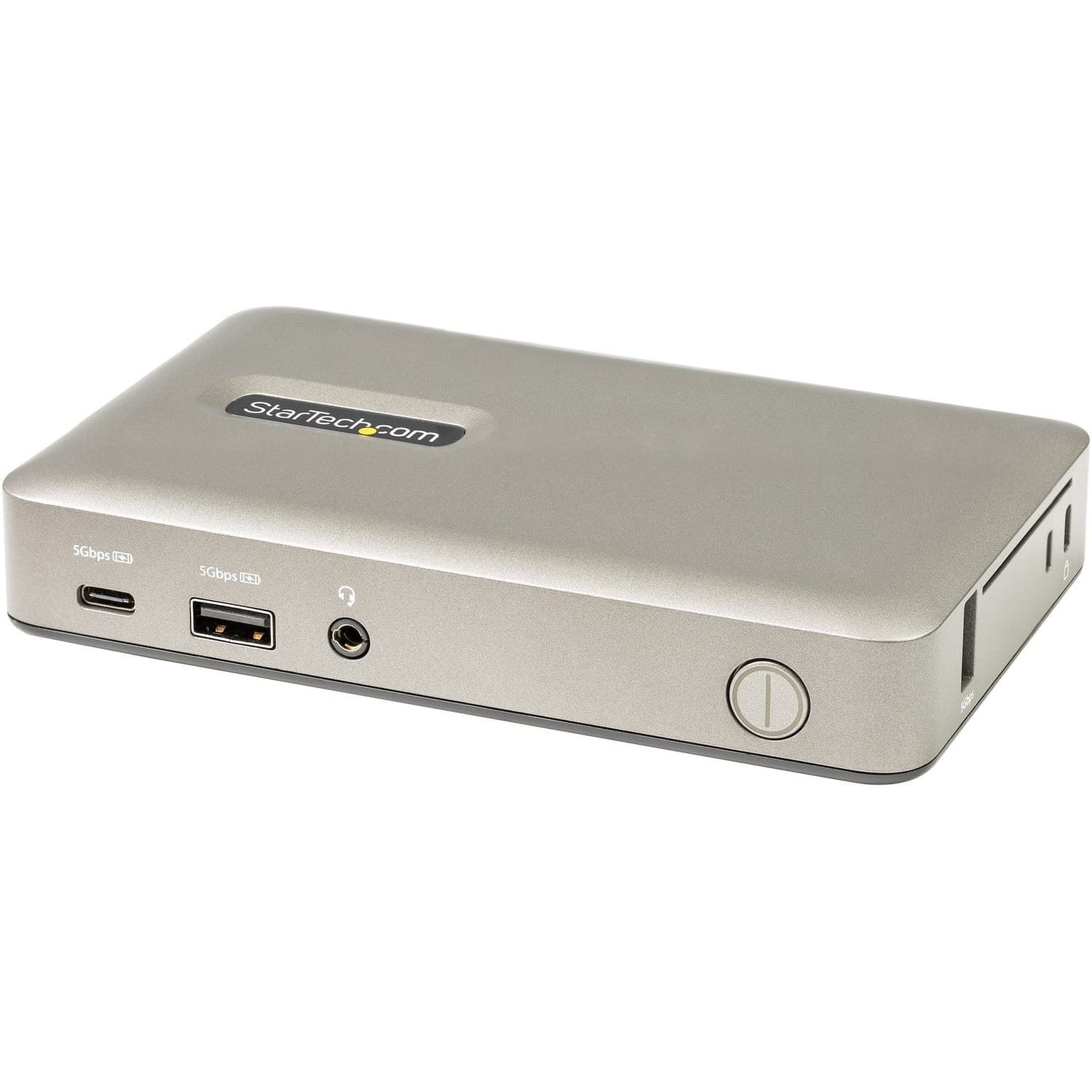 StarTech.com USB 3.1 (Gen 1) Type C Docking Station for Notebook, Headset, Keyboard, Smartphone, Mouse, Workstation - 65 W - Space Gray - Portable
