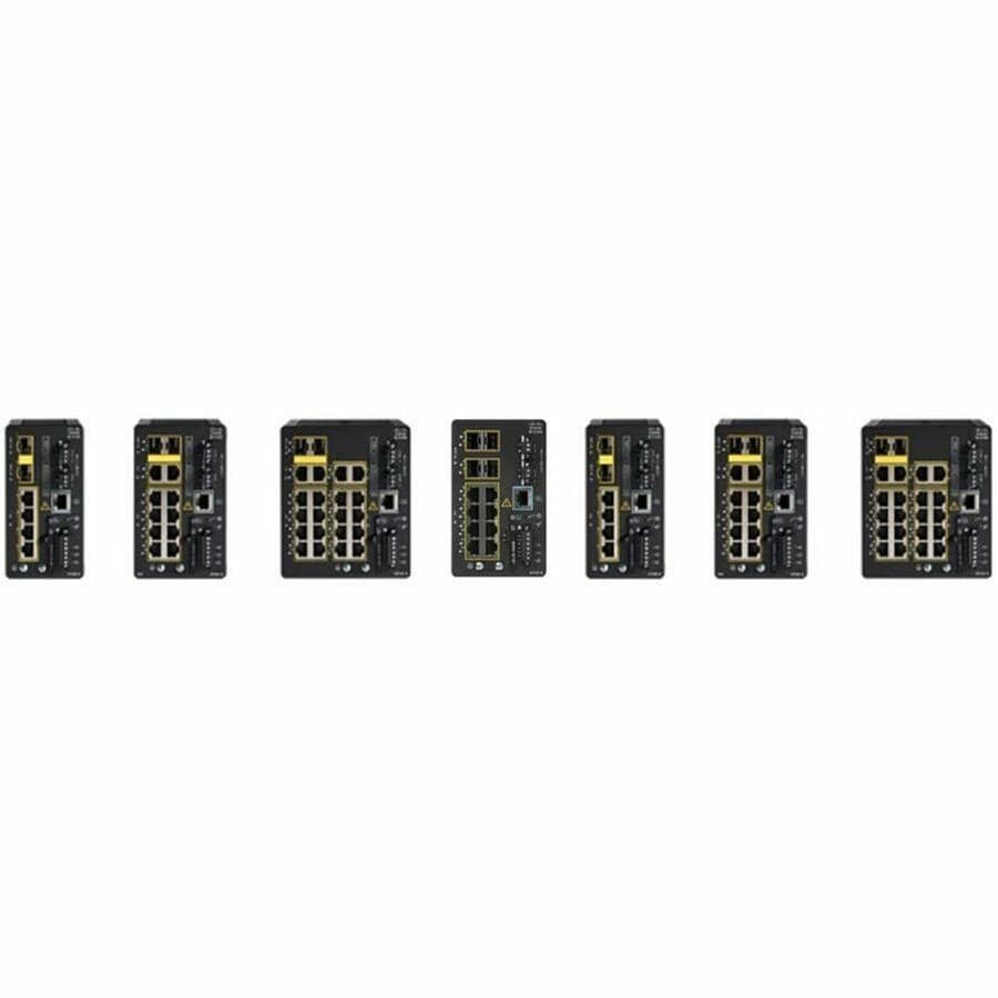 Cisco Catalyst IE3100 Rugged 8 Ports Manageable Ethernet Switch - Gigabit Ethernet - 10/100/1000Base-T, 1000Base-X - Black
