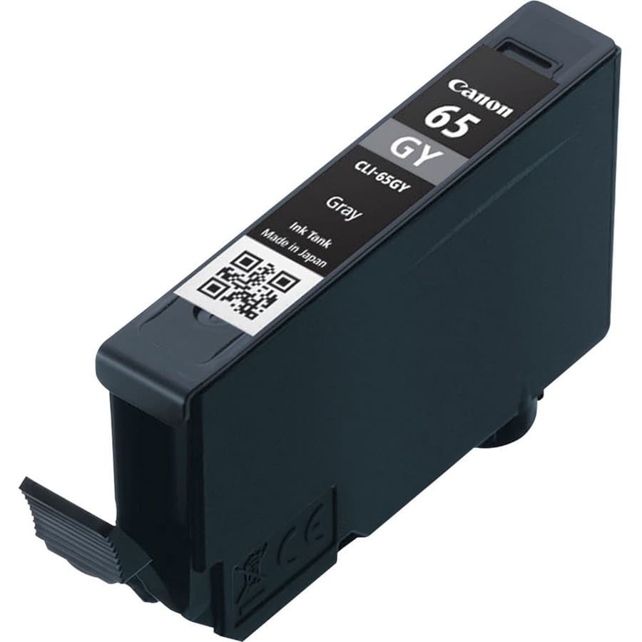 Canon CLI-65GY Original Standard Yield Inkjet Ink Cartridge - Grey - 1 Each