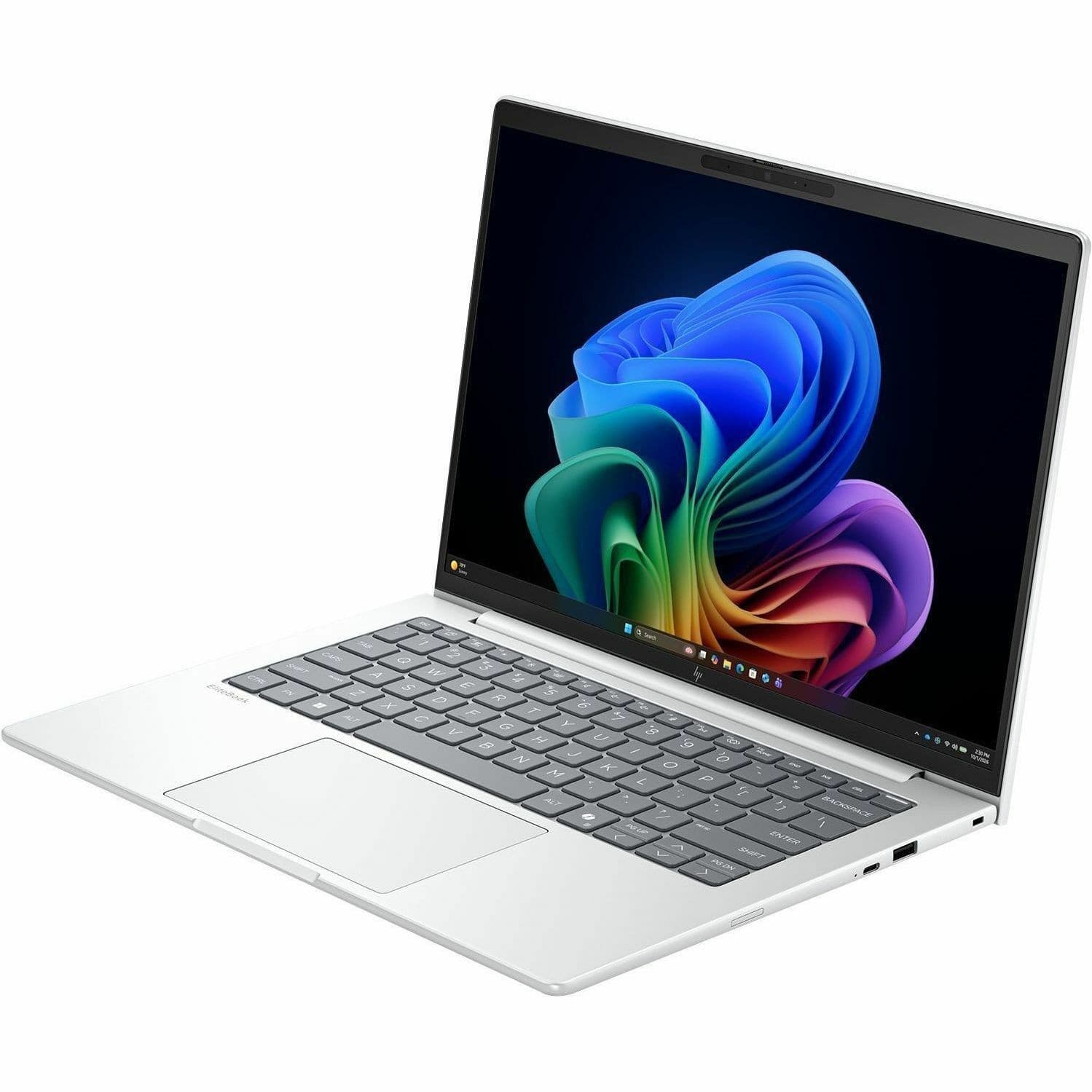HP EliteBook 8 G2i 14" Copilot+ PC Notebook - 5G - WUXGA - Intel Core Ultra 5 Series 3 325 - 16 GB - 512 GB SSD - Glacier Silver Aluminum