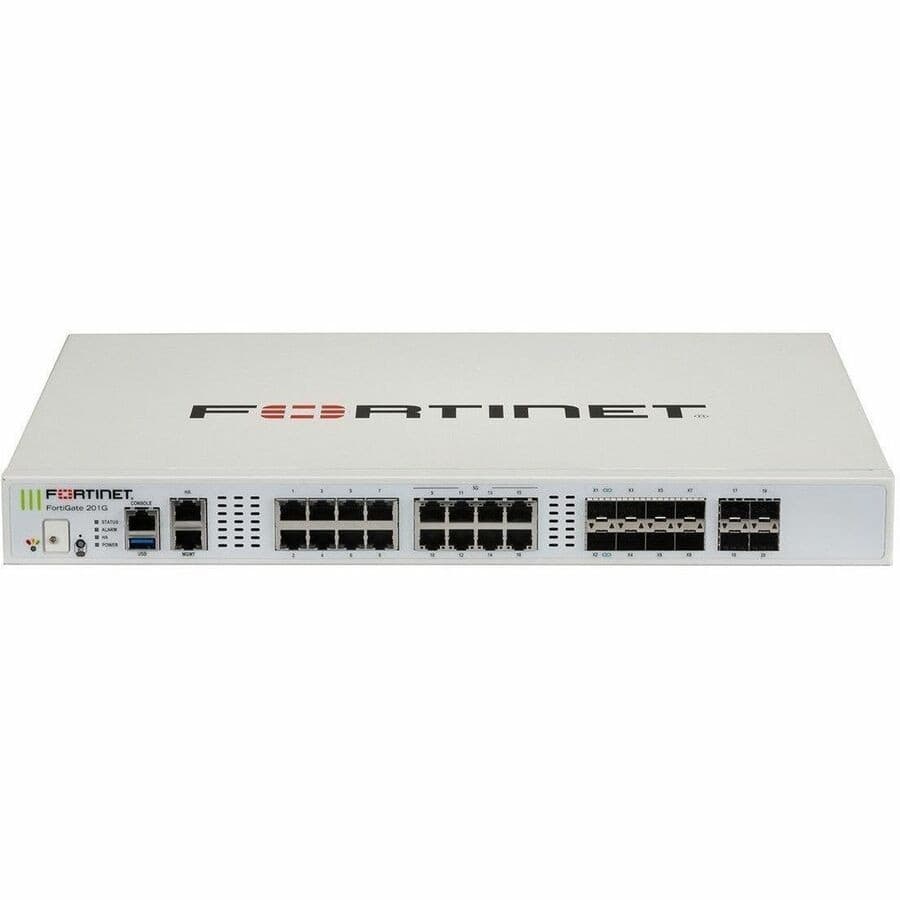Fortinet FortiGate 201G Network Security/Firewall Appliance - 3 Year FORTICARE PREMIUM AND FORTIGUARD UT