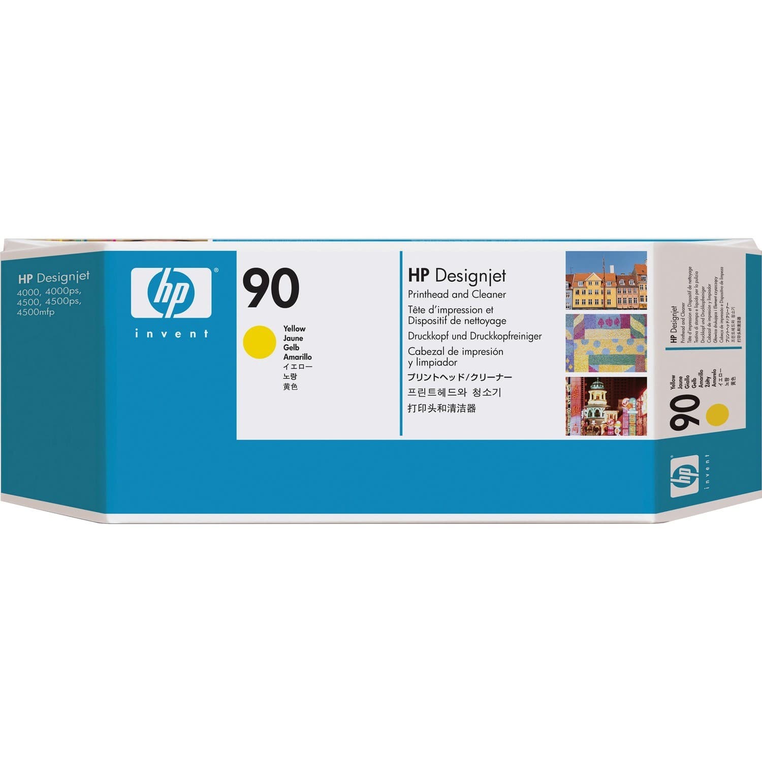 HP 90 (C5057A) Original Inkjet Printhead - Single Pack - Yellow - 1 Each