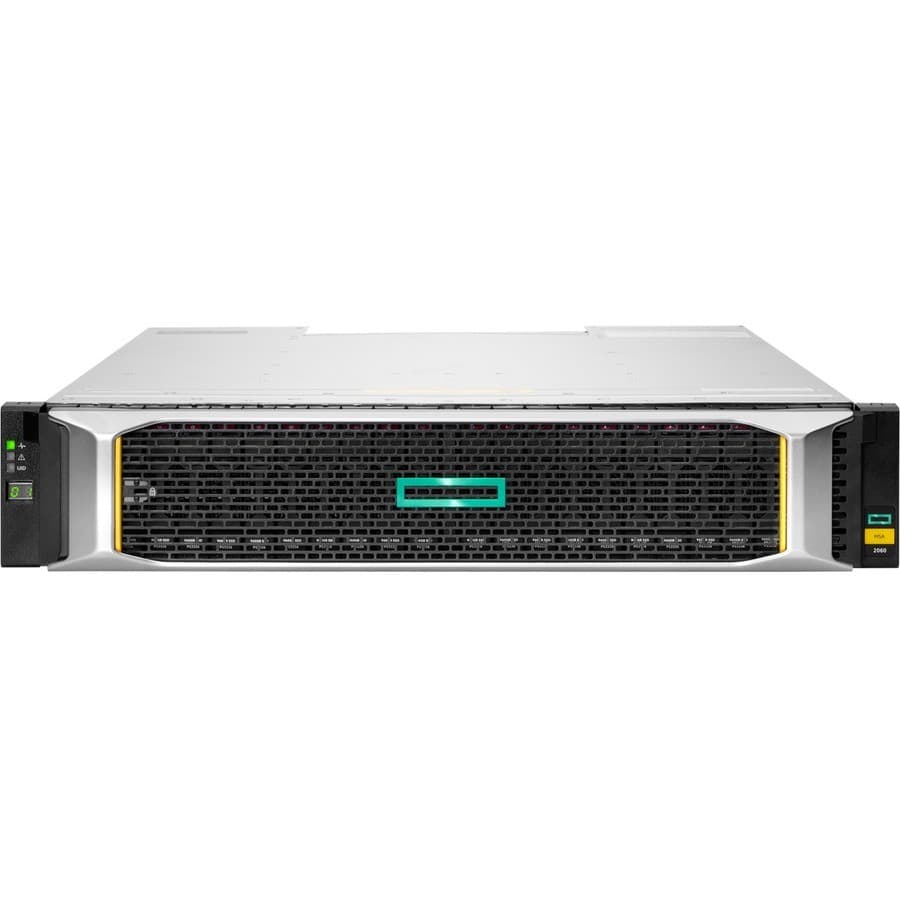 HPE MSA 2060 12 x Total Bays SAN Storage System - 240 TB HDD - 12 x 20TB - 2U Rack-mountable