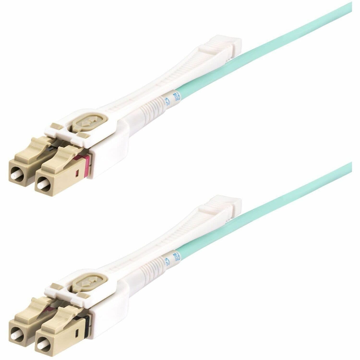 StarTech.com 8m (26.2ft) LC (UPC) OM4 Multimode Fiber Optic Cable w/Push Pull Tabs, 50/125µm, 100G, Low Insertion Loss, LSZH Jumper Cord