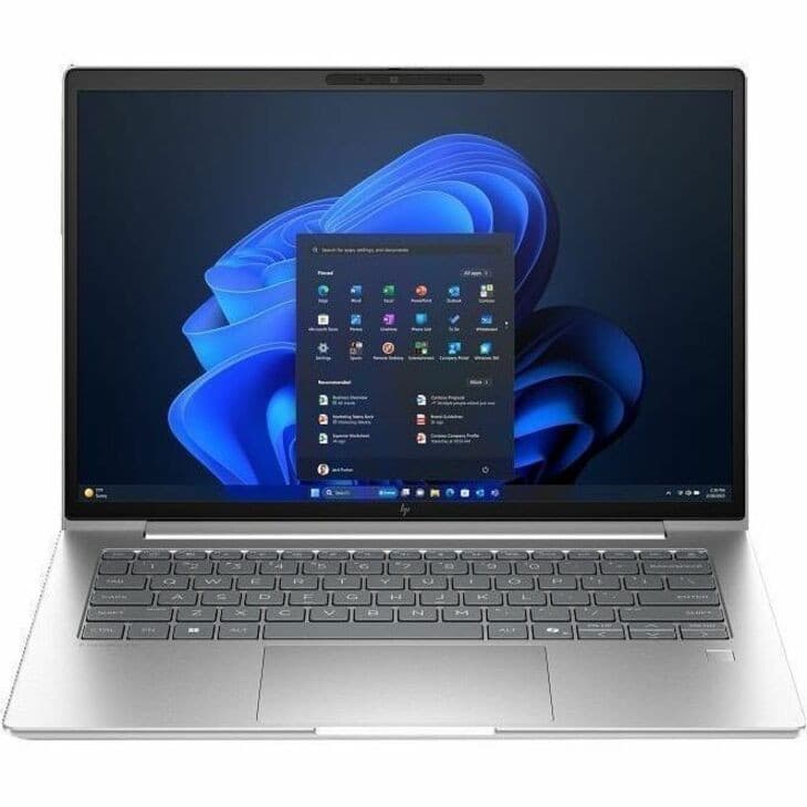 HP EliteBook 6 G1i 14" Notebook - WUXGA - 60 Hz - Intel Core Ultra 7 255U - 16 GB - 512 GB SSD - Pike Silver Aluminum