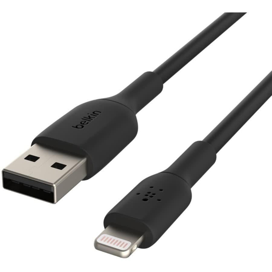 Belkin BOOST↑CHARGE 3 m Lightning/USB Data Transfer Cable for Notebook, Power Bank, iPhone, iPad, iPad Pro - 1