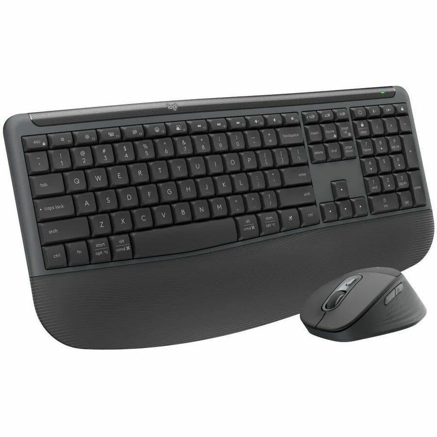 Logitech Signature Comfort Plus MK880 Keyboard & Mouse - QWERTY - English (US)