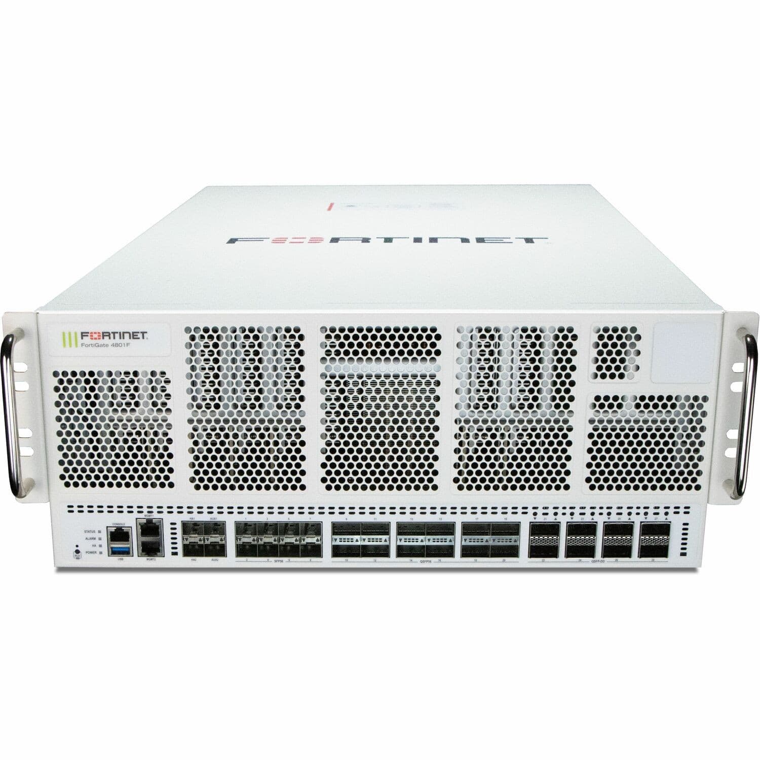 Fortinet FortiGate 4801F-DC Network Security/Firewall Appliance - 1 Year FortiCare Premium and FortiGuard Enterprise Protection