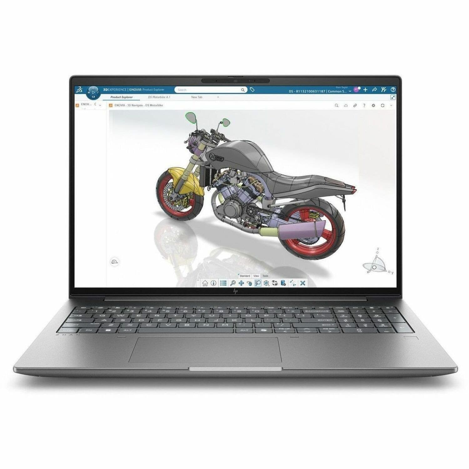 HP ZBook X G2i 16" Touchscreen Copilot+ PC Mobile Workstation - WUXGA - Intel Core Ultra 7 Series 3 356H - 32 GB - 1 TB SSD - Meteor Silver