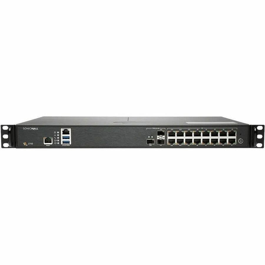 SonicWall NSa 2700 Network Security/Firewall Appliance - 1 Year Advanced Protection Service Suite (APSS)