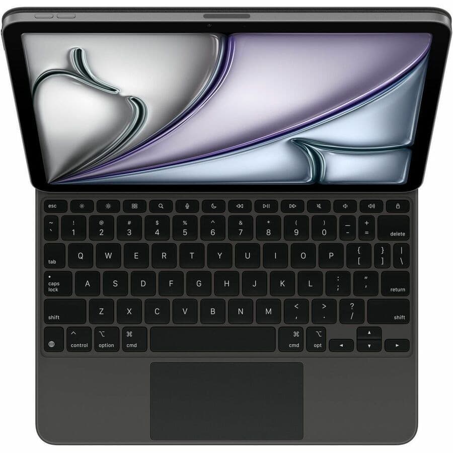 Apple Magic Keyboard/Cover Case for 27.9 cm (11") Apple iPad Air 11 (2024), iPad Air 11 (2025), iPad Air (4th Generation), iPad Air (5th Generation) Tablet - English (US) Keyboard - Black