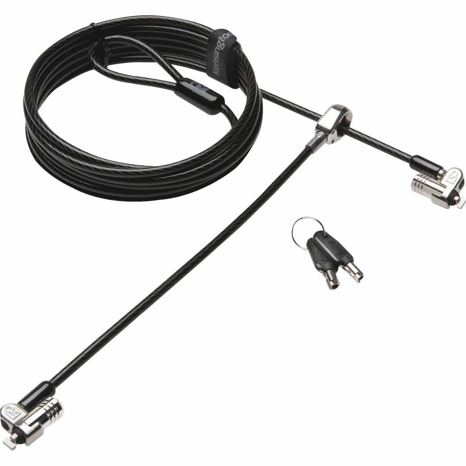 Kensington MicroSaver 2.0 Cable Lock For Notebook, Monitor, Hard Drive, Printer