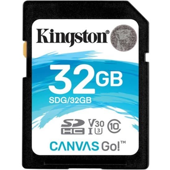 Kingston Canvas Go! 32 GB Class 10/UHS-I (U3) SDHC