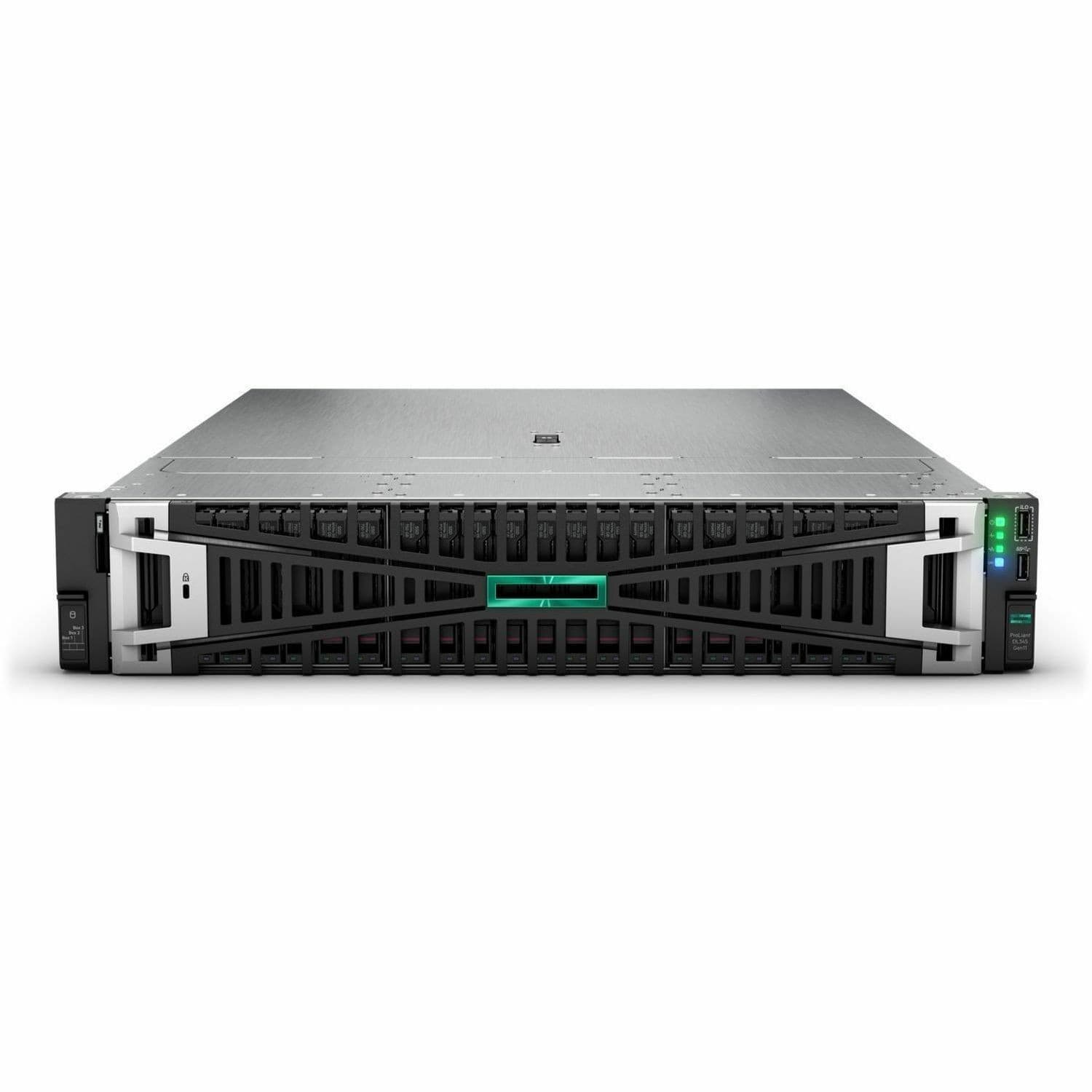 HPE ProLiant DL345 G11 2U Rack Server - 1 x AMD EPYC 9115 2.60 GHz - 64 GB RAM - 960 GB SSD - (2 x 480GB) SSD Configuration - Serial ATA/600 Controller