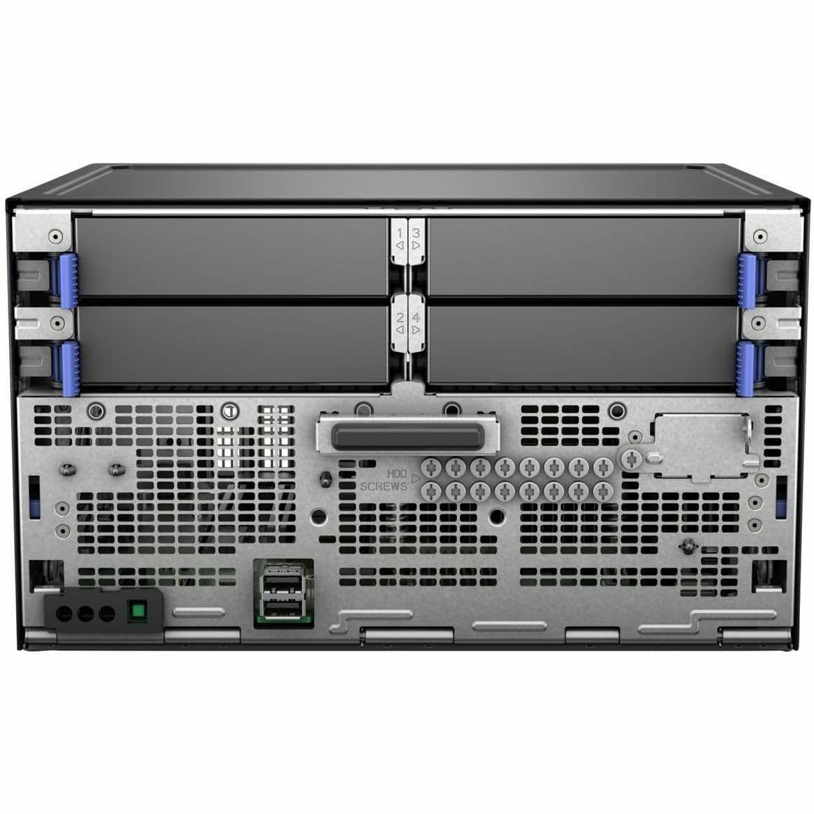 HPE ProLiant MicroServer Gen11 Ultra Micro Tower Server - 1 x Intel Xeon E-2414 2.60 GHz - 16 GB RAM - 8 TB HDD - (2 x 4TB) HDD Configuration - Serial ATA/600 Controller