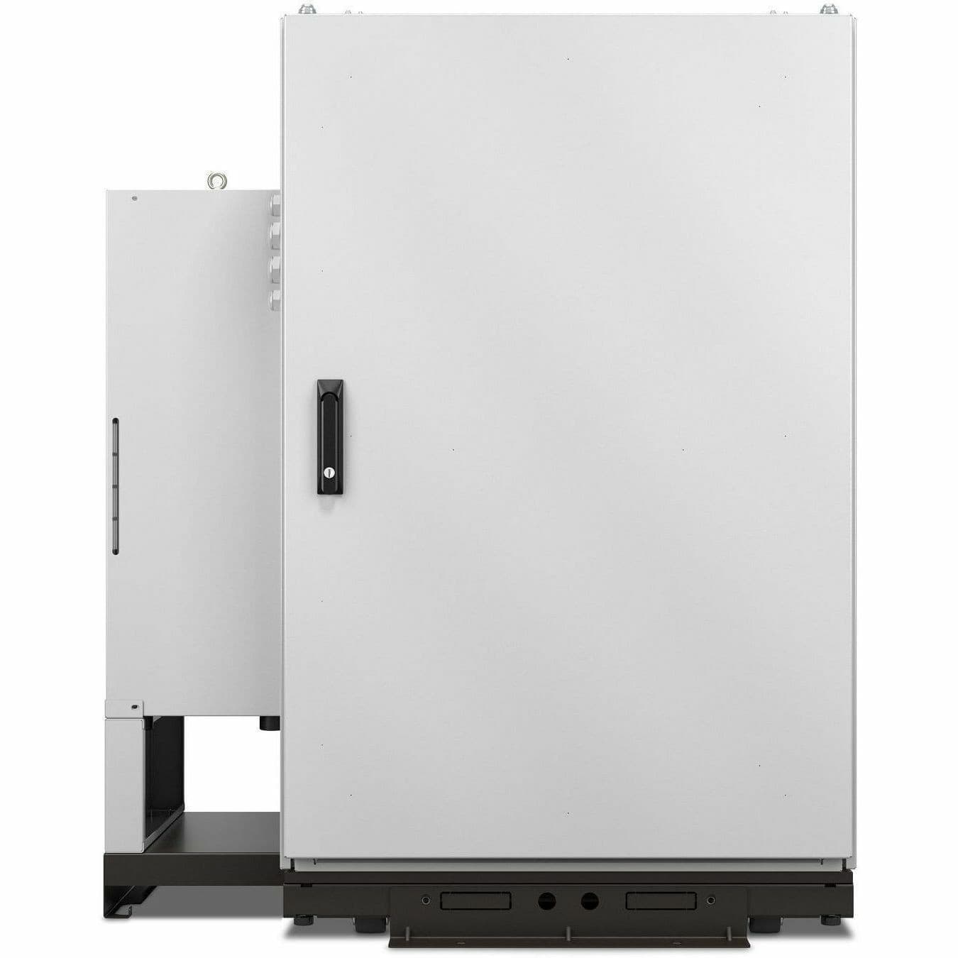 Schneider Electric EcoStruxure 24U Enclosed Cabinet Rack Cabinet for Data Center, Panel, IT Equipment850 mm Rack Depth