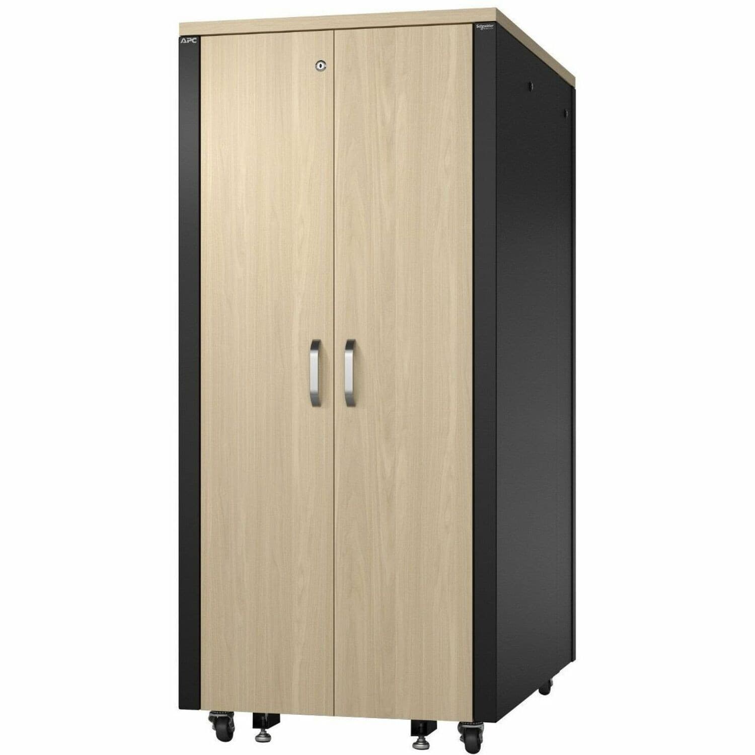 APC by Schneider Electric NetShelter Rack Mount Enclosure for Server - Maple