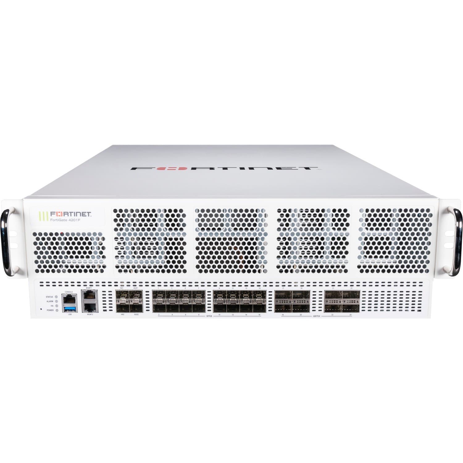 Fortinet FortiGate FG-4201F-DC Network Security/Firewall Appliance - 1 Year FortiCare Premium and FortiGuard Enterprise Protection