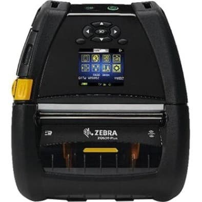 Zebra ZQ630 Plus Mobile, Warehouse, Transportation & Logistic Direct Thermal Printer - Monochrome - Label Print - Fast Ethernet - USB - USB Host - Bluetooth - Wireless LAN - Near Field Communication (NFC) - RFID - Battery Included