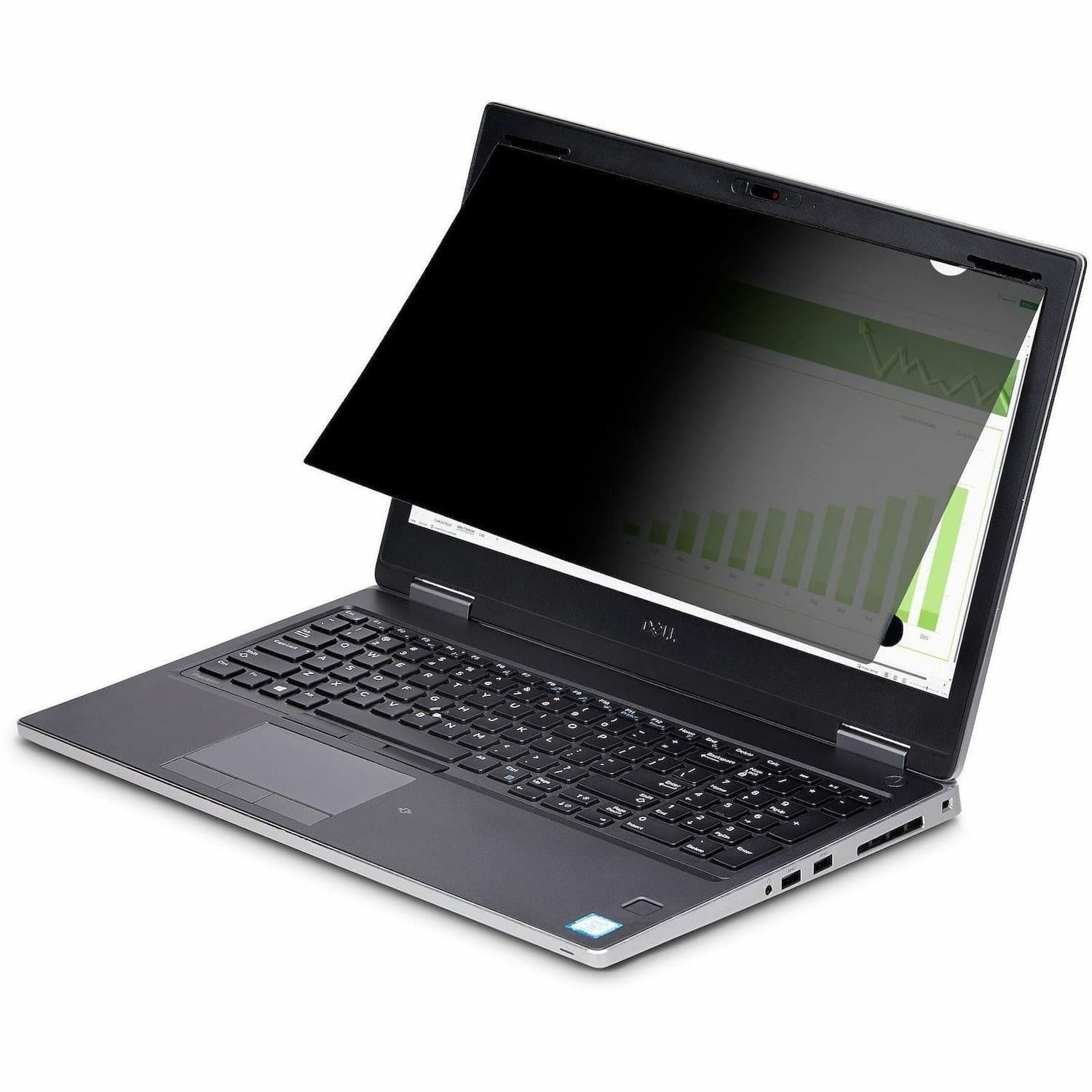 StarTech.com 12.5-inch 16:9 Flip-Up Privacy Screen with Touch, Anti-Glare Blue Light Filter, Laptop Monitor Screen Protector